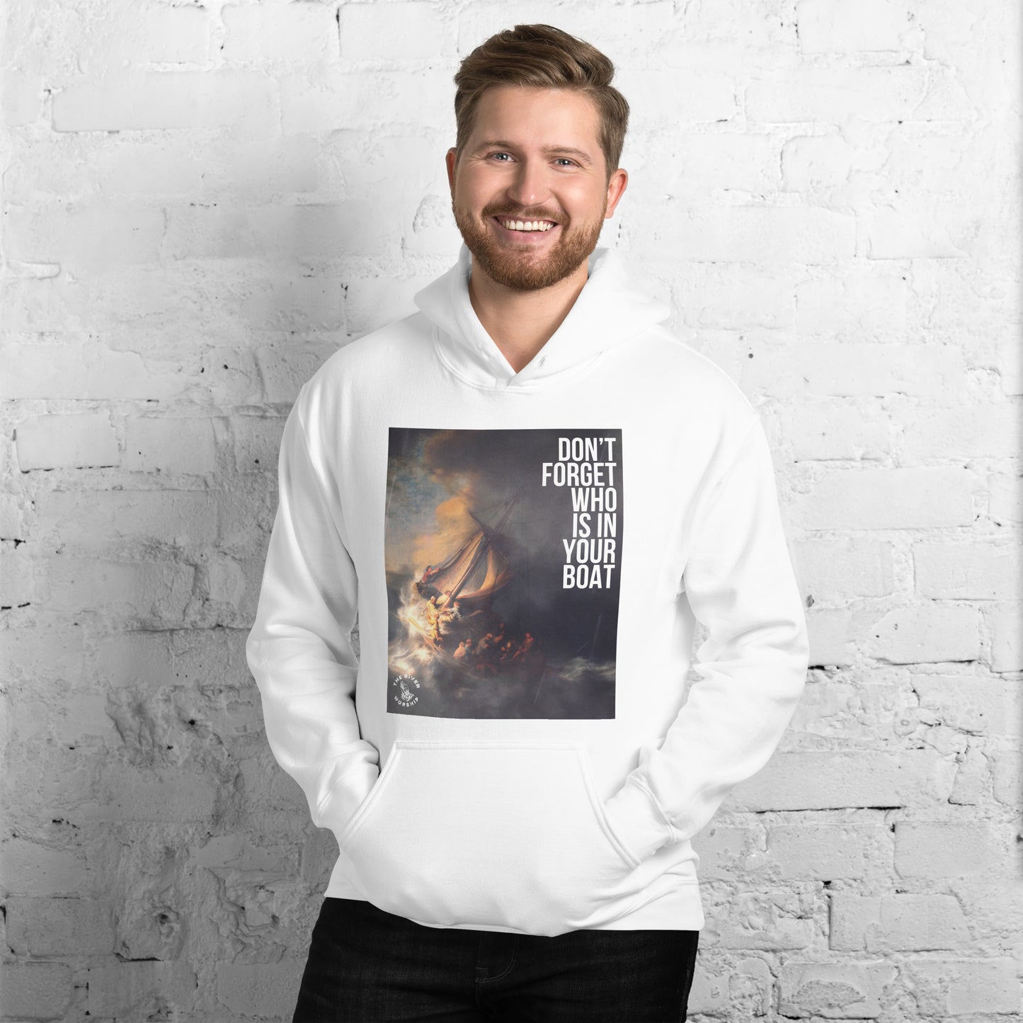 Don't Forget Who Is In Your Boat Hoodie